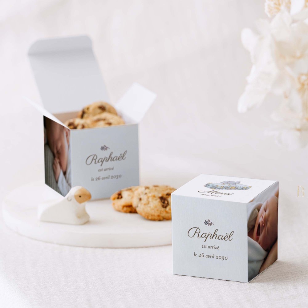 Mon premier portrait - bleu