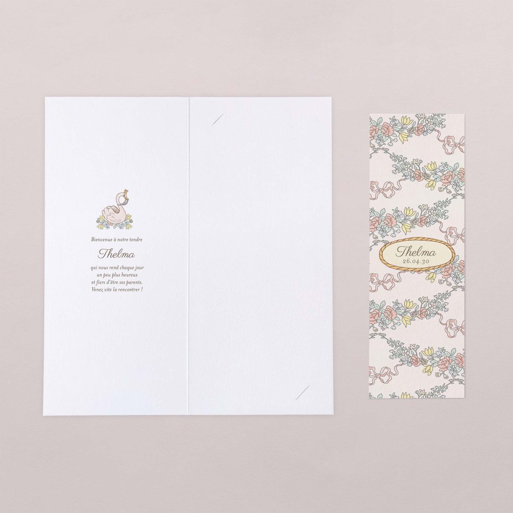 Mon premier portrait - rose