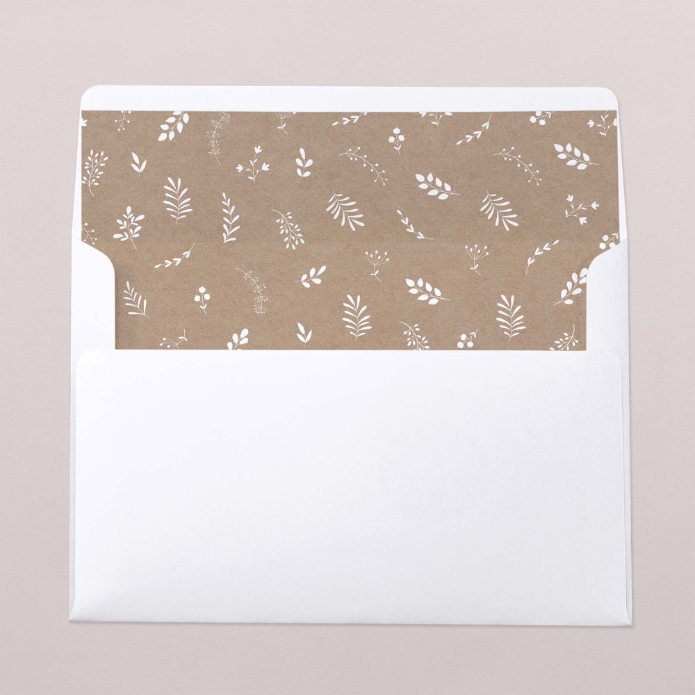 Intérieur d'enveloppe