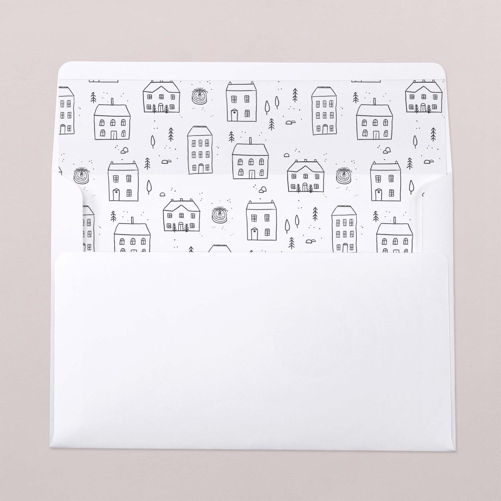 Intérieur d'enveloppe