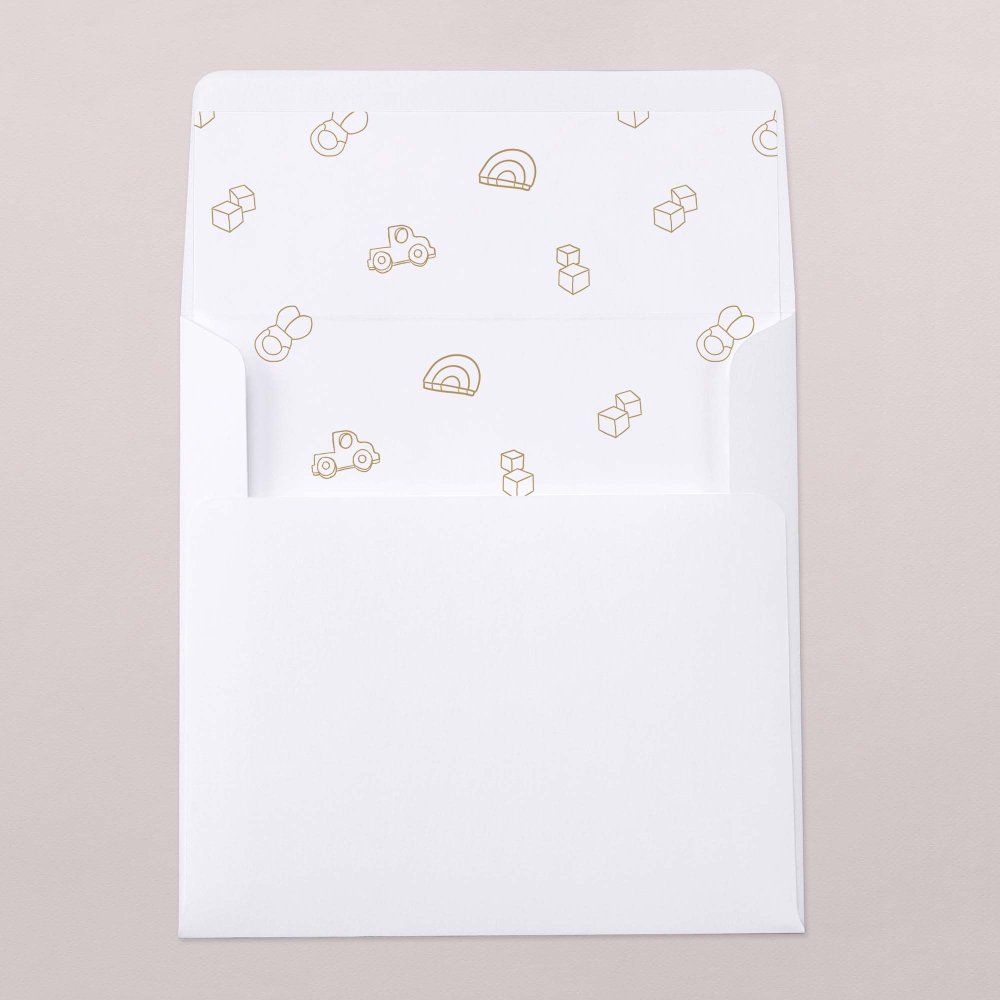 Intérieur d'enveloppe