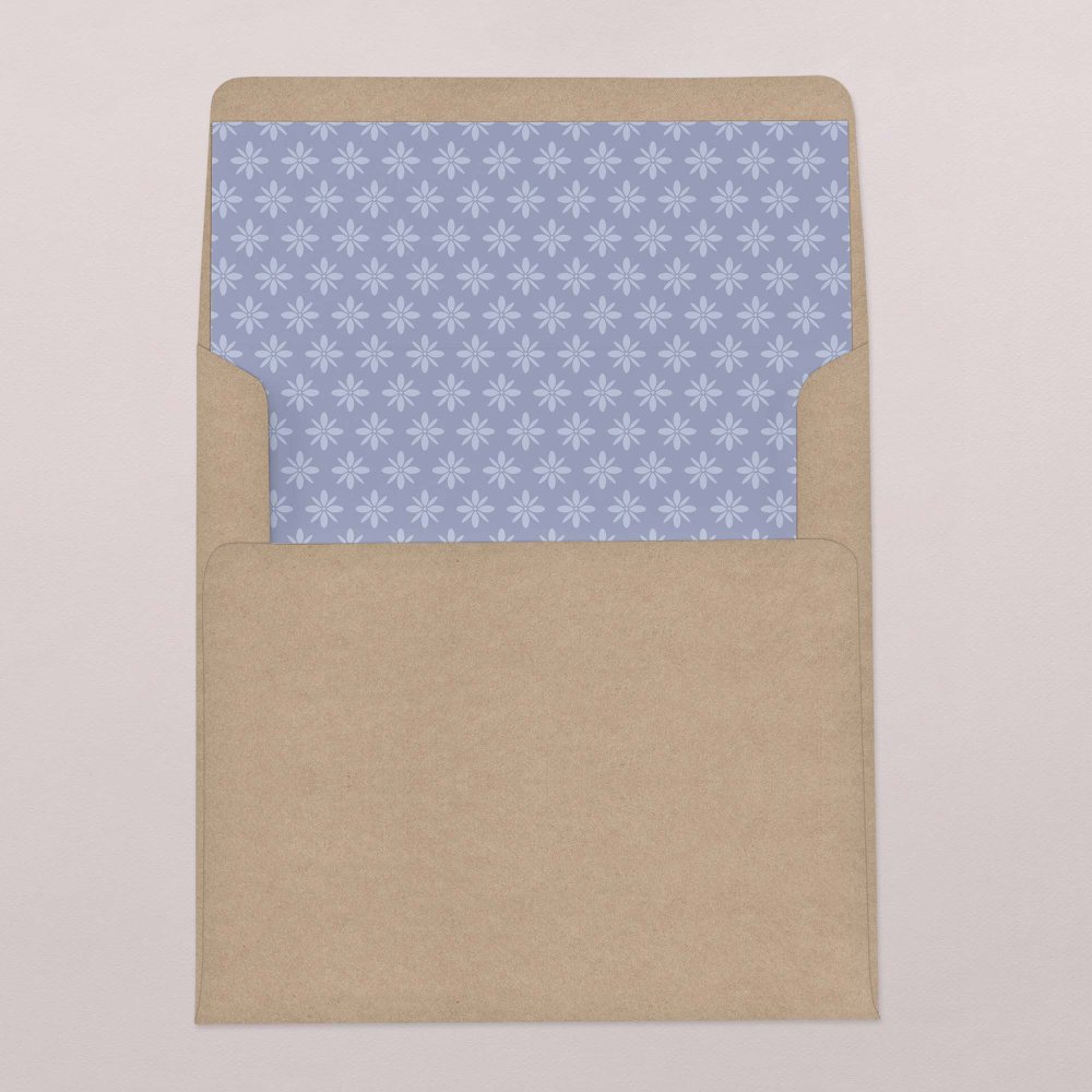 Intérieur d'enveloppe