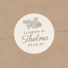 Mon premier portrait - rose