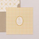 Joli vichy - moutarde