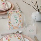 Pastel flowers