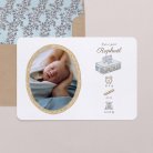 Mon premier portrait - bleu