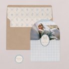 Joli vichy - bleu