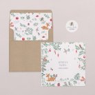 Forêt hivernale