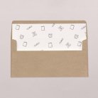 Intérieur d'enveloppe