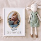 Mon premier portrait - bleu