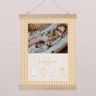 Joli vichy - moutarde