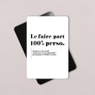 Le 100% personnalisable