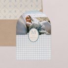 Joli vichy - bleu