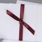 Ruban Satin bordeaux 90 cm