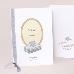 Mon premier portrait - bleu