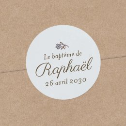 Mon premier portrait - bleu