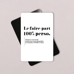 Le 100% personnalisable