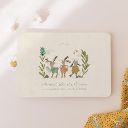 Trois petits lapins