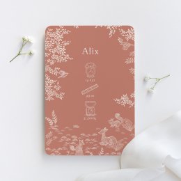 Forêt endormie - Rose