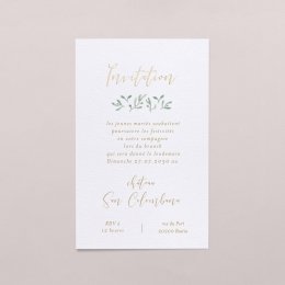 Carte d'invitation mariage : 291 modèles personnalisables