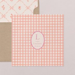 Joli vichy - rose