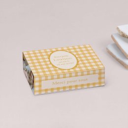 Joli vichy - moutarde