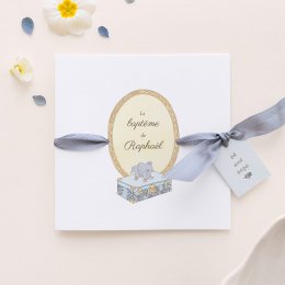 Mon premier portrait - bleu