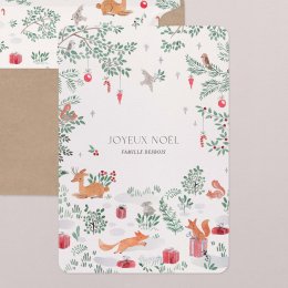 Forêt hivernale