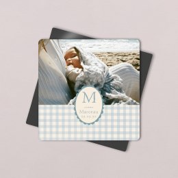 Joli vichy - bleu