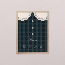 Claudine - tartan