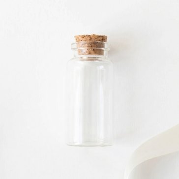 Petites fioles en verre