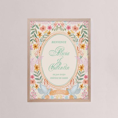 Pastel flowers