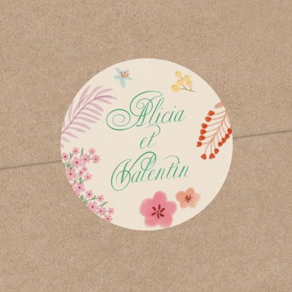 Pastel flowers