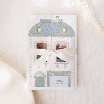 Faire-part naissance Home sweet home