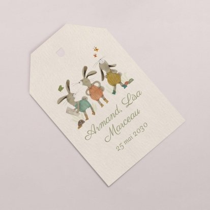 Trois petits lapins