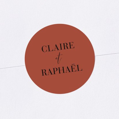 Sticker mariage Siena