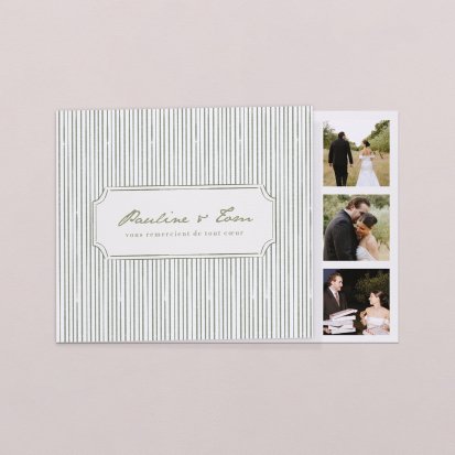 Remerciements mariage Vérone