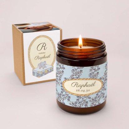 Mon premier portrait - bleu