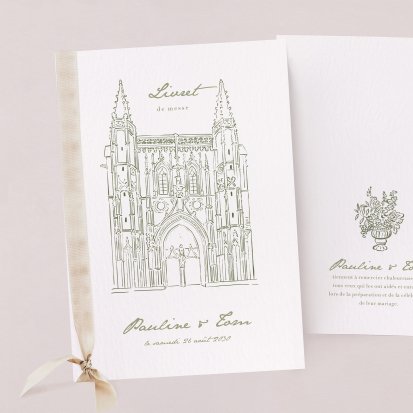 Livret de messe mariage Vérone