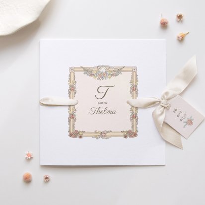 Mon premier portrait - rose