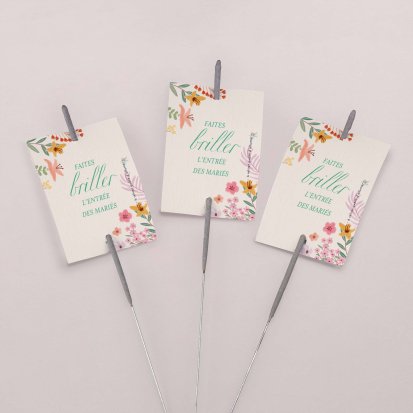 Pastel flowers
