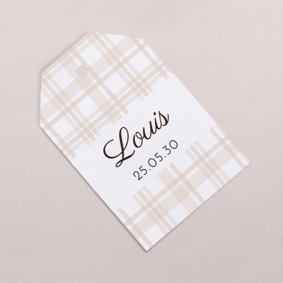 Beige Tartan
