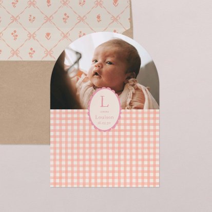 Joli vichy - rose