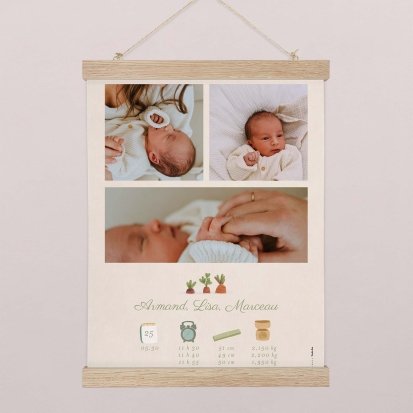Trois petits lapins