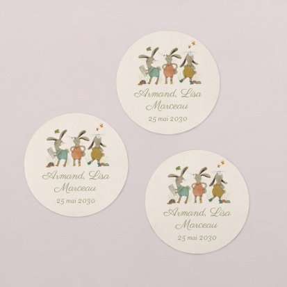 Trois petits lapins