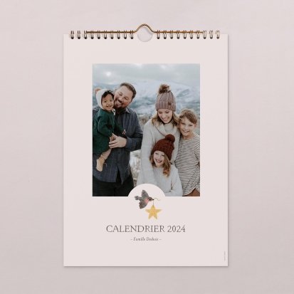 Calendrier planning personnalisé avec photos – Rosemood