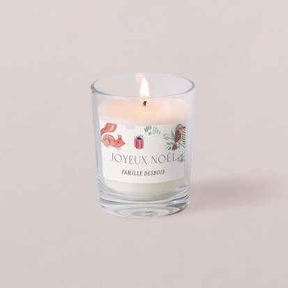 Forêt hivernale