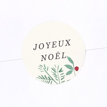 Sticker Noël Marie Louise - cadre