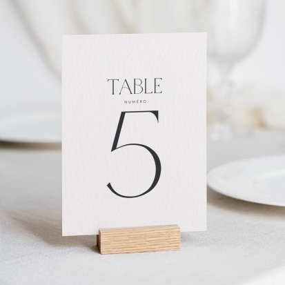 Numéros de table de mariage, personnalisés, décoration de table