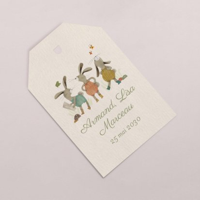 Trois petits lapins